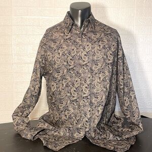 Paisley Joeseph Abboud Buttondown Shirt